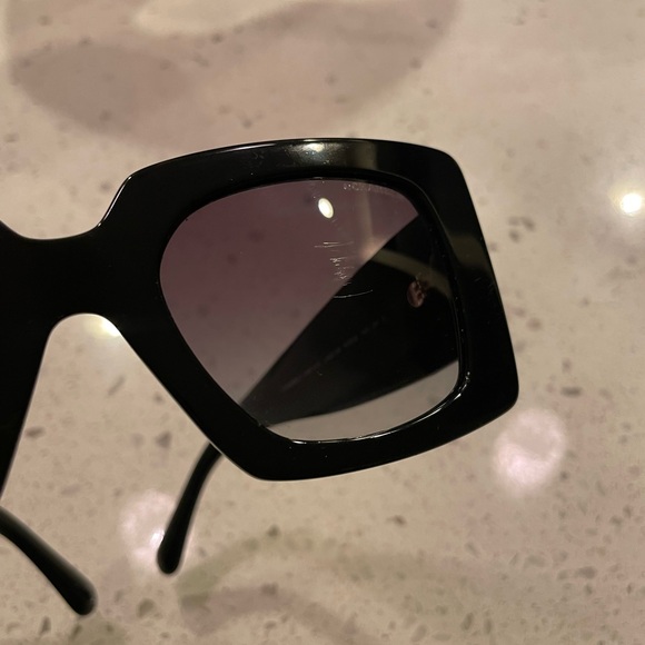 CHANEL Acetate Pearl Rectangle Sunglasses - Picture 10 of 10